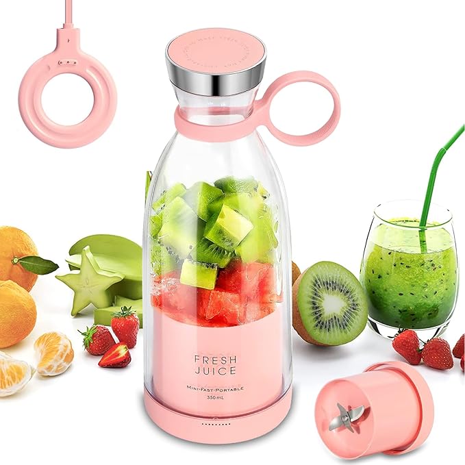 Oraimo FreshGo – بلندر محمول يسوي عصيرك خلال 30 ثانية (يشحن USB + مناسب للنادي والسيارة)